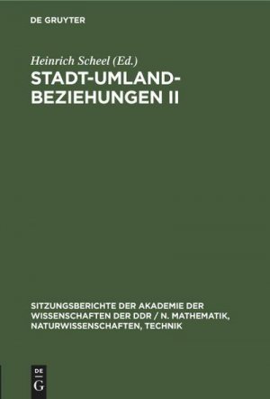 Stadt-Umland-Beziehungen II