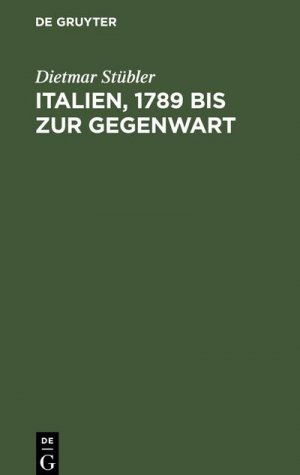 Italien, 1789 bis zur Gegenwart