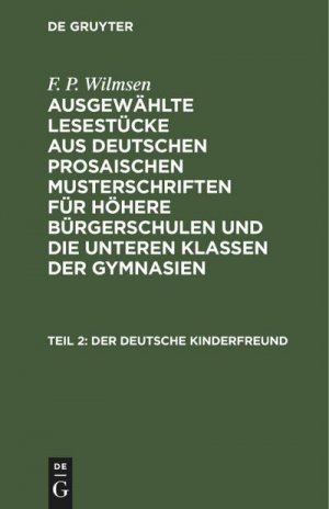 Der deutsche Kinderfreund, Teil 2