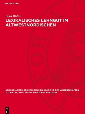 Lexikalisches Lehngut im Altwestnordischen