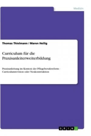 Curriculum für die Praxisanleiterweiterbildung