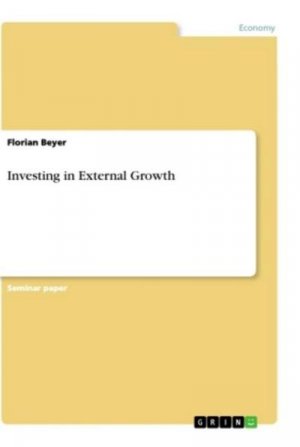 Investing in External Growth