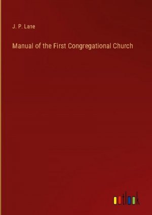 Manual of the First Congregational Church