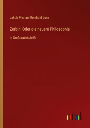 Zerbin; Oder die neuere Philosophie