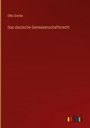 Das deutsche Genossenschaftsrecht