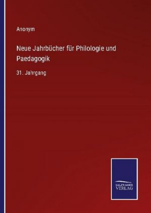 Neue Jahrbücher für Philologie und Paedagogik