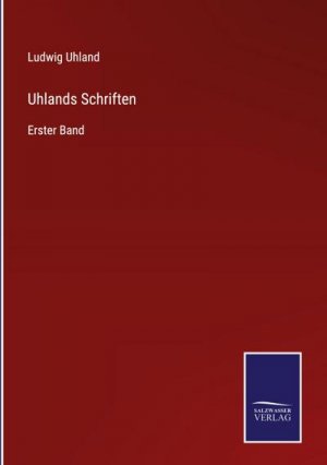 Uhlands Schriften