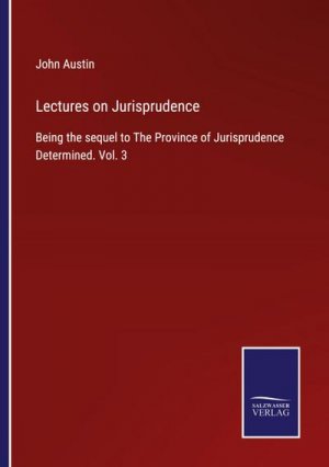 Lectures on Jurisprudence