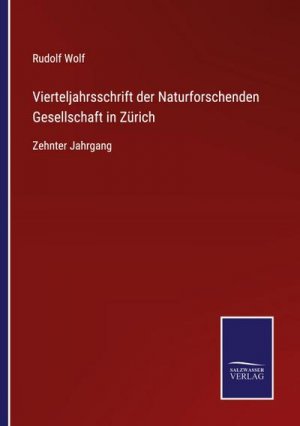 Vierteljahrsschrift der Naturforschenden Gesellschaft in Zürich