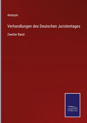 Verhandlungen des Deutschen Juristentages