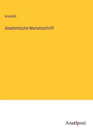 Akademische Monatsschrift