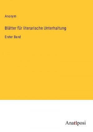 Blätter für literarische Unterhaltung