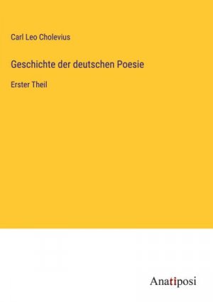 Geschichte der deutschen Poesie