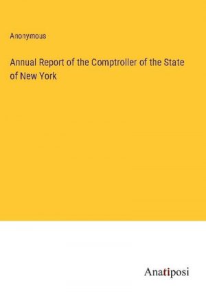 Annual Report of the Comptroller of the State of New York