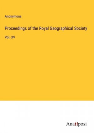 Proceedings of the Royal Geographical Society