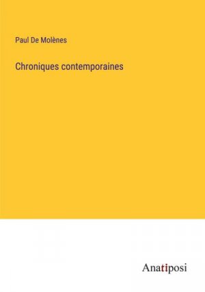 Chroniques contemporaines