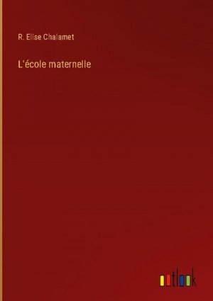 L'école maternelle