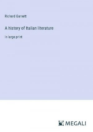 A history of Italian literature