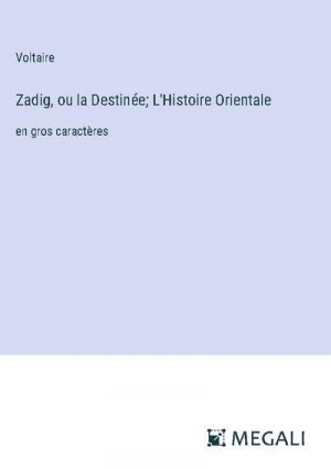 Zadig, ou la Destinée; L'Histoire Orientale