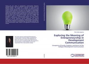 Exploring the Meaning of Entrepreneurship in Development Communication