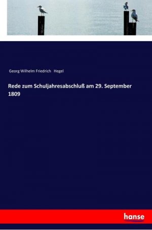 Rede zum Schuljahresabschluß am 29. September 1809