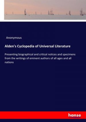 Alden's Cyclopedia of Universal Literature