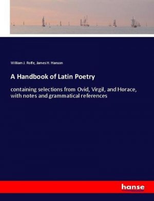 A Handbook of Latin Poetry