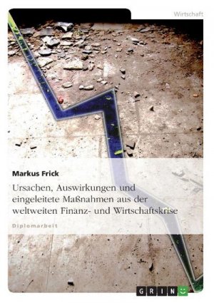 neues Buch – Markus Frick – Ursachen, Auswirkungen und eingeleitete Maßnahmen aus der weltweiten Finanz- und Wirtschaftskrise