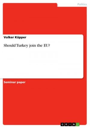 Should Turkey join the EU?