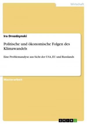 Politische und ökonomische Folgen des Klimawandels