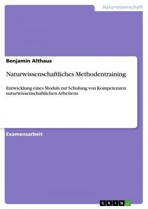 Naturwissenschaftliches Methodentraining