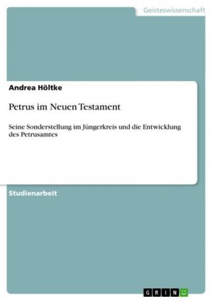 Petrus im Neuen Testament
