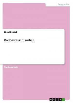 Bodenwasserhaushalt