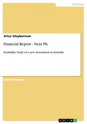 Financial Report - Next Plc