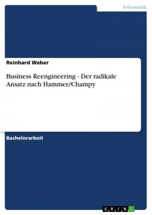 Business Reengineering - Der radikale Ansatz nach Hammer/Champy