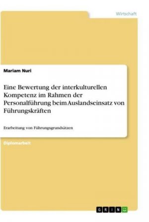 Eine Bewertung der interkulturellen Kompetenz im Rahmen der Personalführung beim Auslandseinsatz von Führungskräften