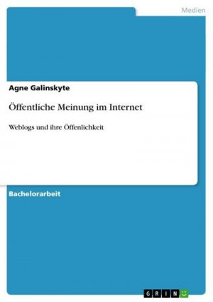 Öffentliche Meinung im Internet