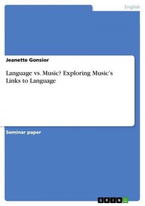 Language vs. Music? Exploring Music¿s Links to Language