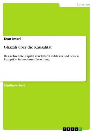 Ghazali über die Kausalität