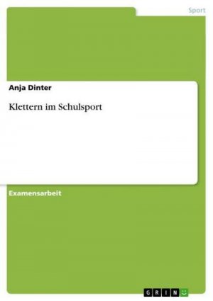 Klettern im Schulsport