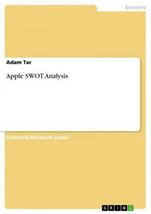 neues Buch – Adam Tar – Apple SWOT Analysis