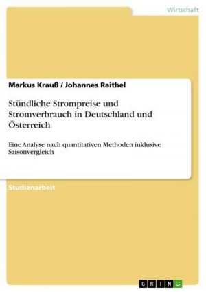 Stündliche Strompreise und Stromverbrauch in Deutschland und Österreich