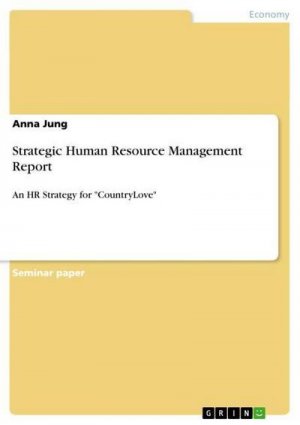 Strategic Human Resource Management Report