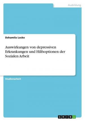 Auswirkungen von depressiven Erkrankungen und Hilfsoptionen der Sozialen Arbeit