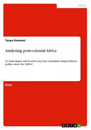 Analysing post-colonial Africa