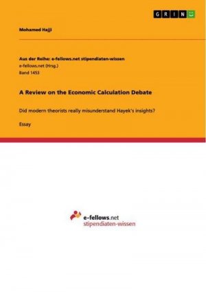 A Review on the Economic Calculation Debate