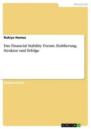 Das Financial Stability Forum. Etablierung, Struktur und Erfolge