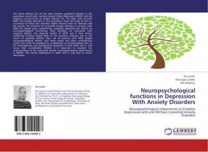 Neuropsychological functions in Depression With Anxiety Disorders