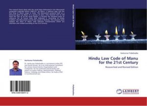 Hindu Law Code of Manu for the 21st Century