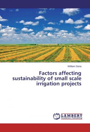 Factors affecting sustainability of small scale irrigation projects